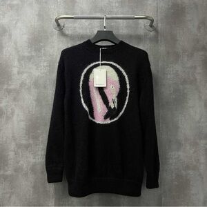 Authentic Givenchy Black and Pink Men's Sweater
